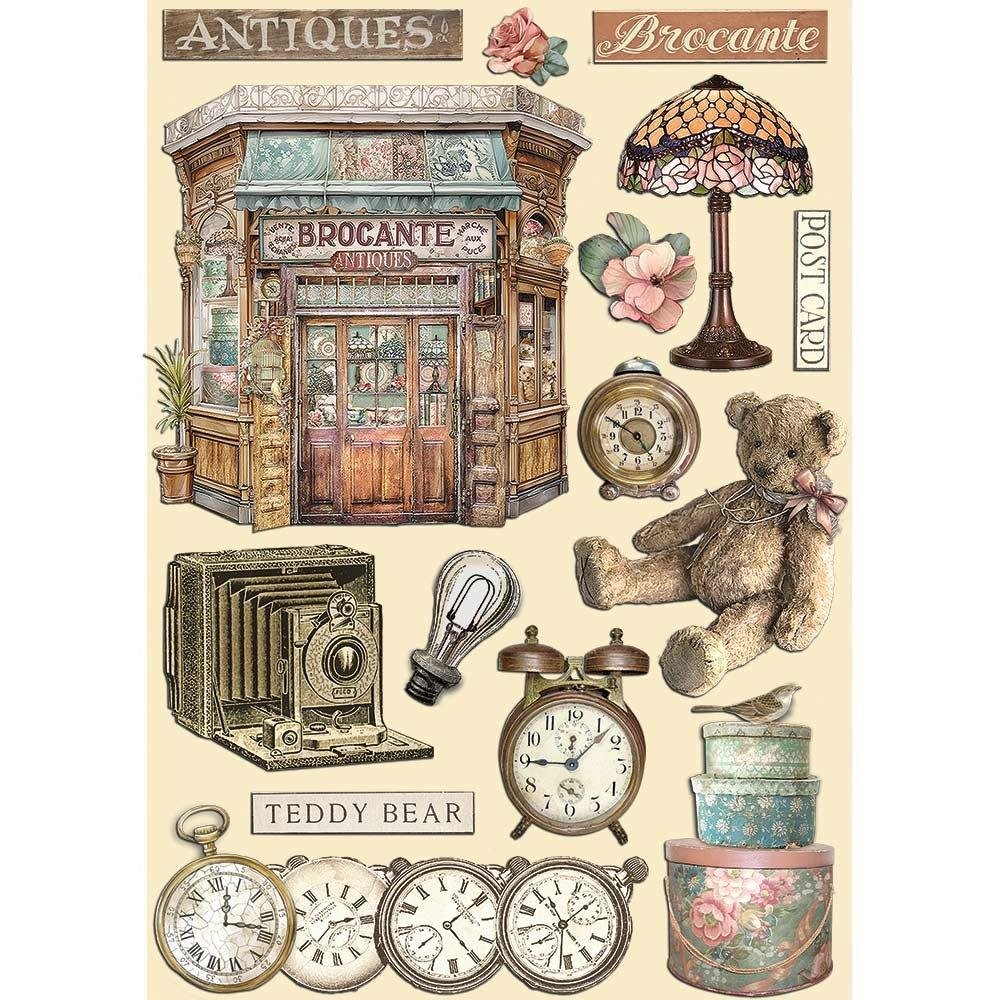 Stamperia Brocante Wood Shapes