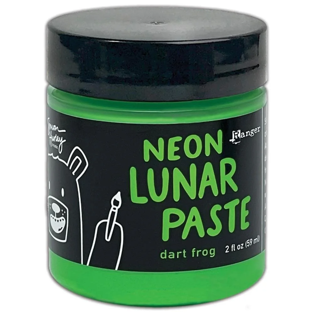 Simon Hurley Neon Lunar Paste Dart Frog