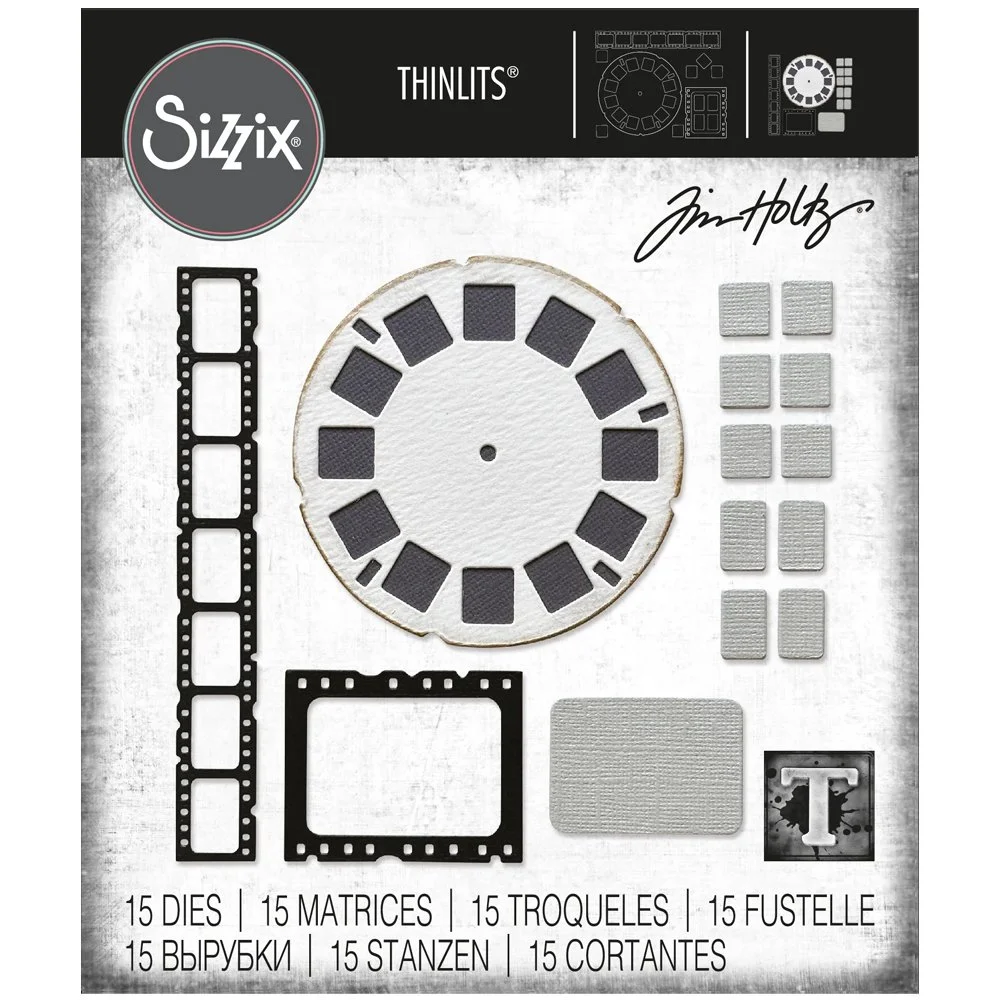 Tim Holtz Sizzix Thinlits Vault Picture Show