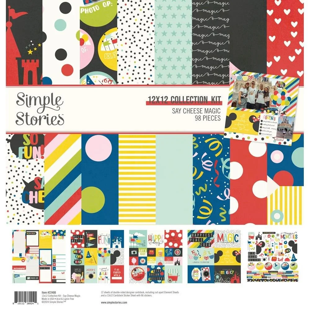 Simple Stories Say Cheese Magic 12" x 12" Collection Kit