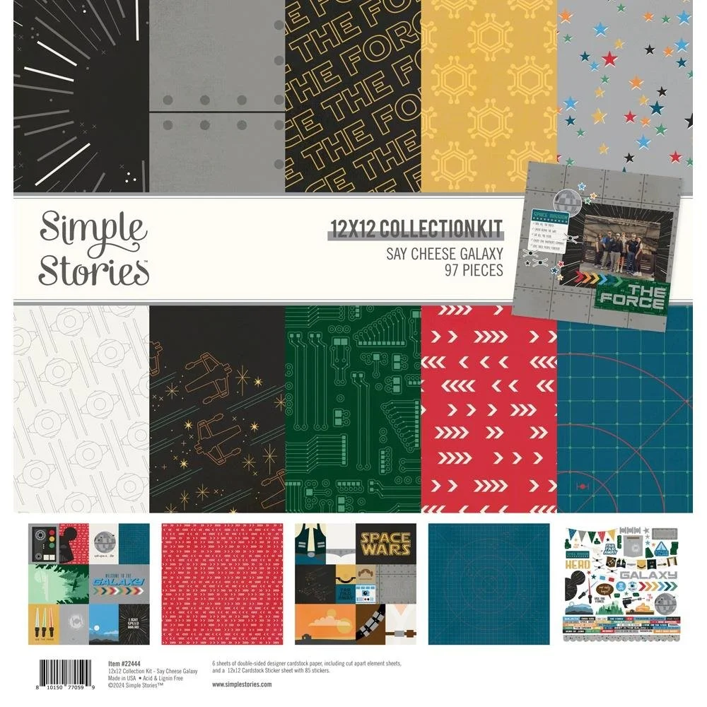 Simple Stories Say Cheese Galaxy 12" x 12" Collection Pack