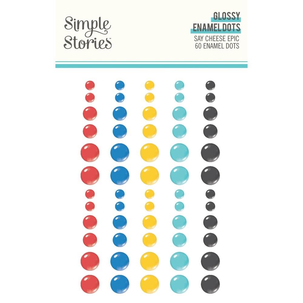 Simple Stories Say Cheese Epic Glossy Enamel Dots