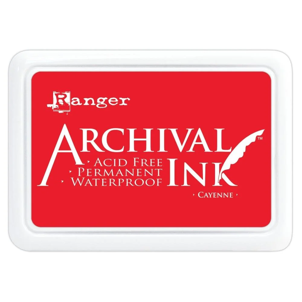Ranger Ink Archival Ink Pad Cayenne