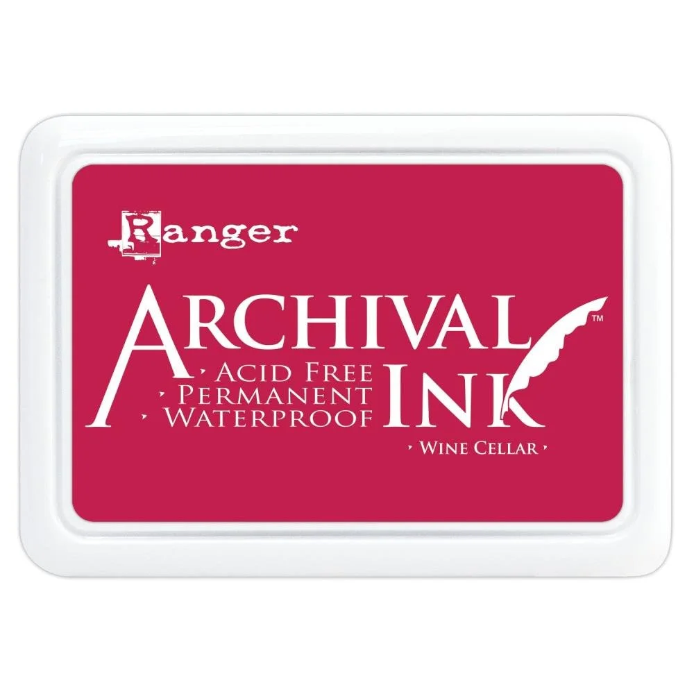 Ranger Ink Archival Ink Pad Wine Cellar