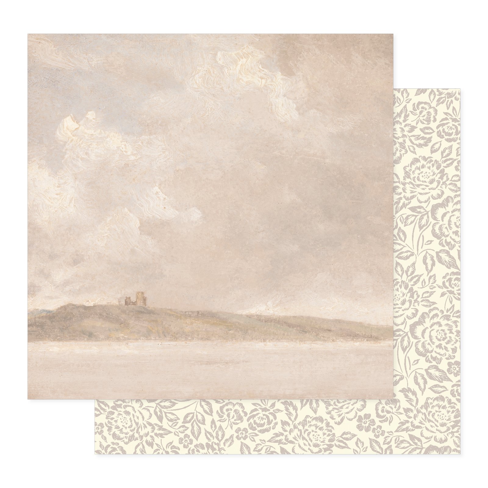 Maggie Holmes Forever Fields 12" x 12" Paper Silver Linings