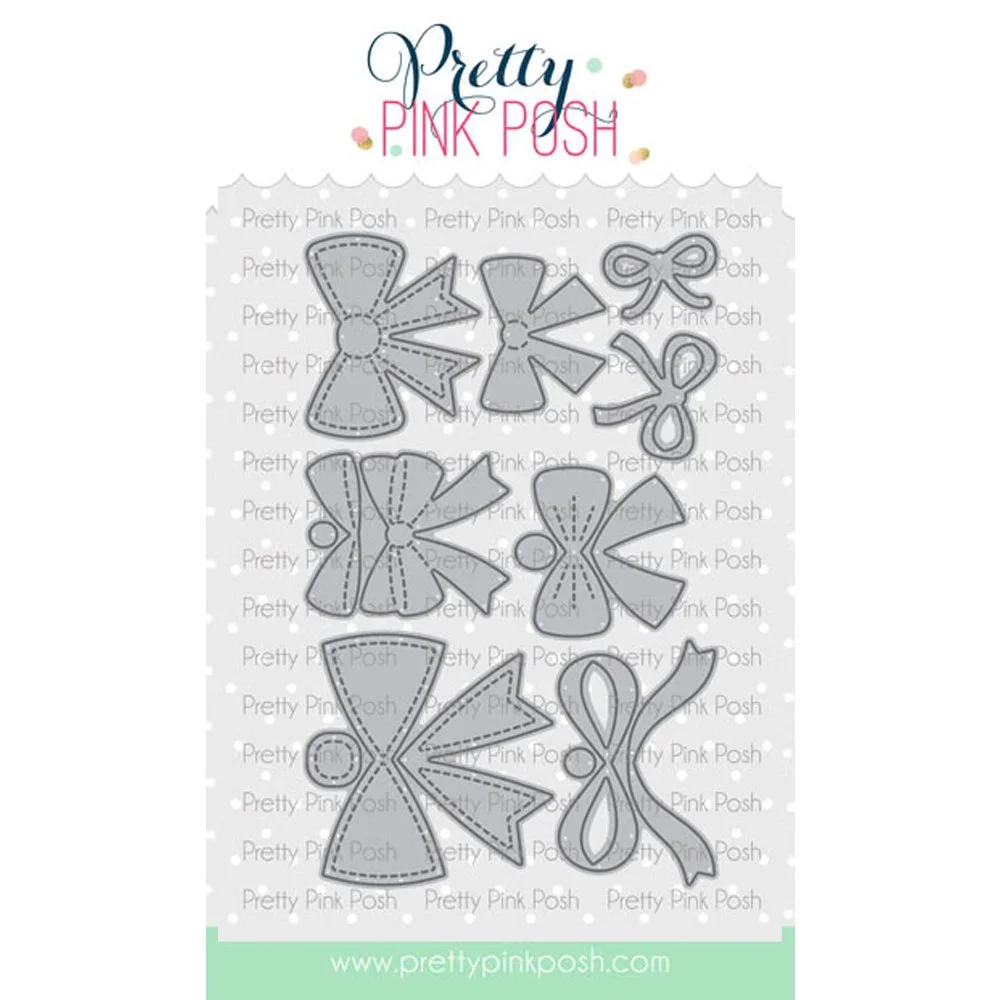 Pretty Pink Posh Beautiful Bows Dies