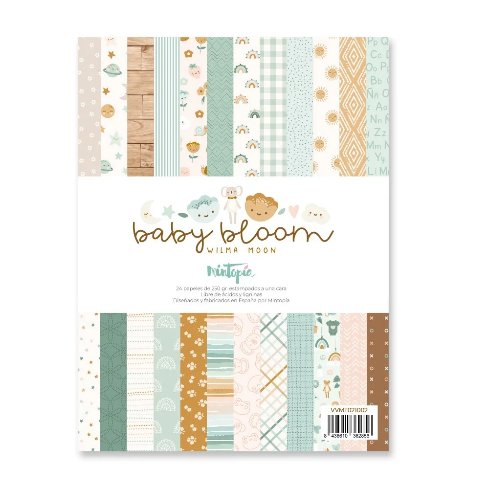 Mintopia Baby Bloom 6" x 8" Paper Pad Single Sided