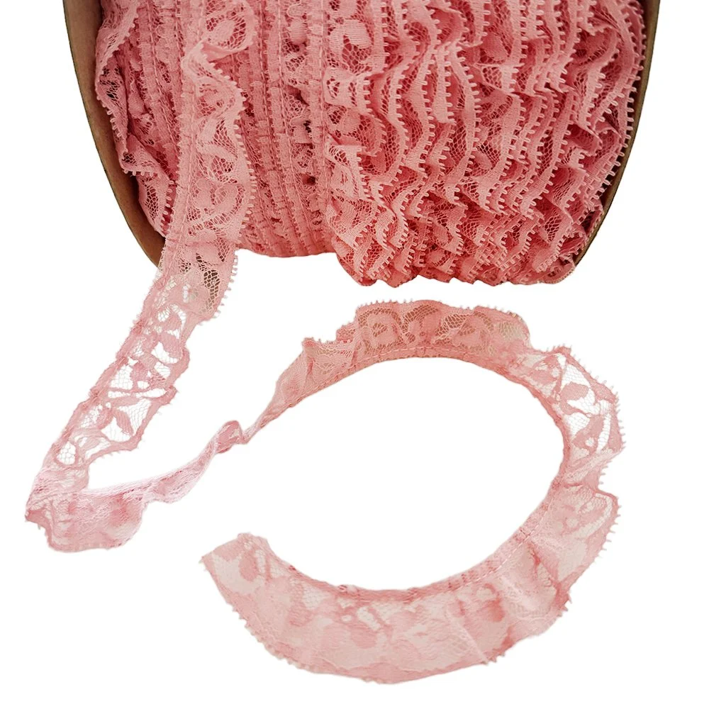 Vintage Pink Lace By Yard