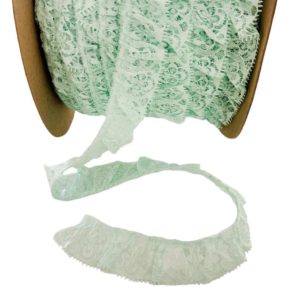 Vintage Mint Lace By Yard