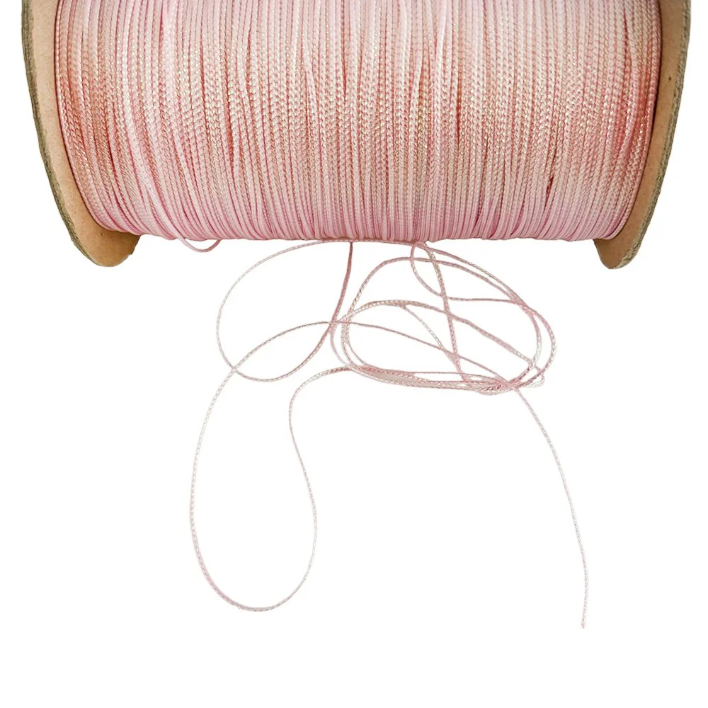 Iridescent Cording Pink By Yard