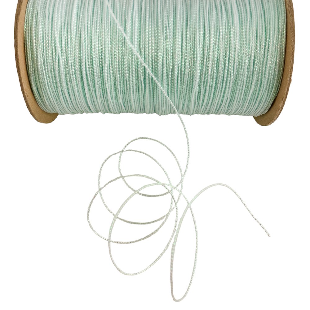 Iridescent Cording Mint By Yard