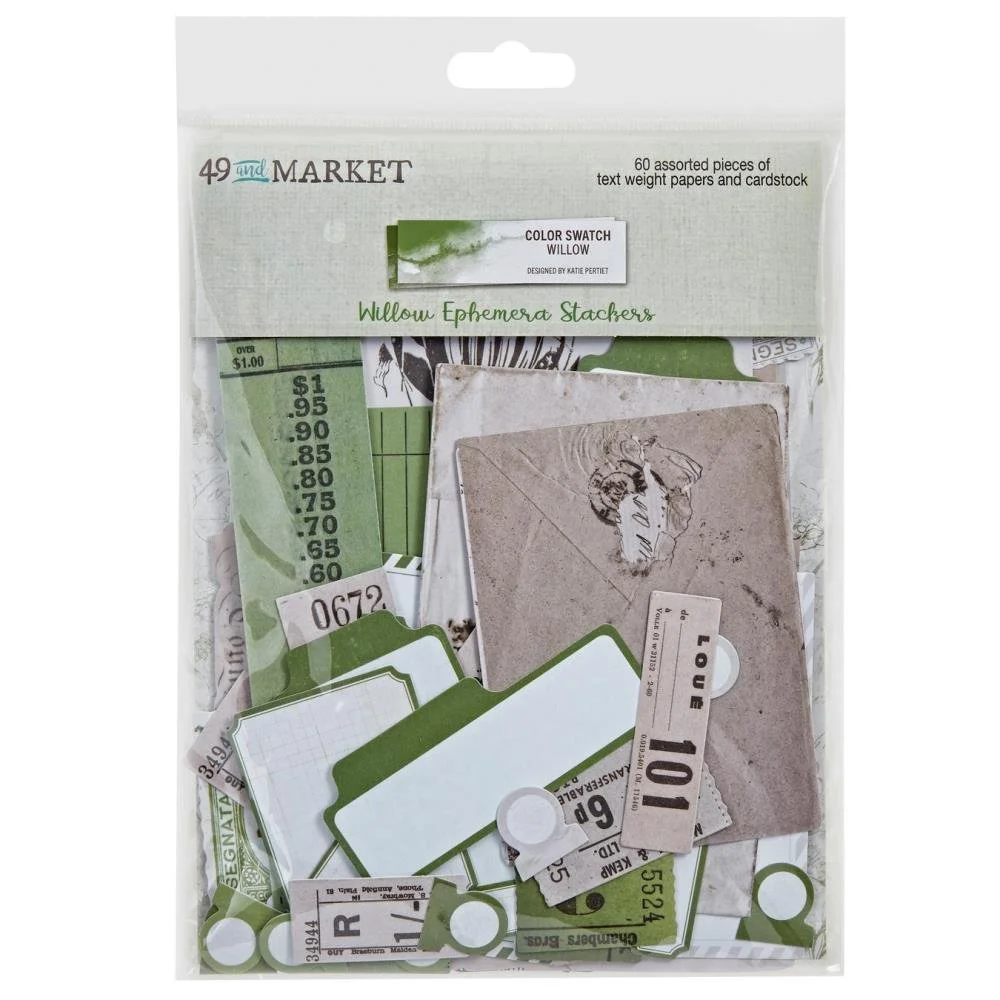 49 & Market Color Swatch Willow Ephemera Stackers