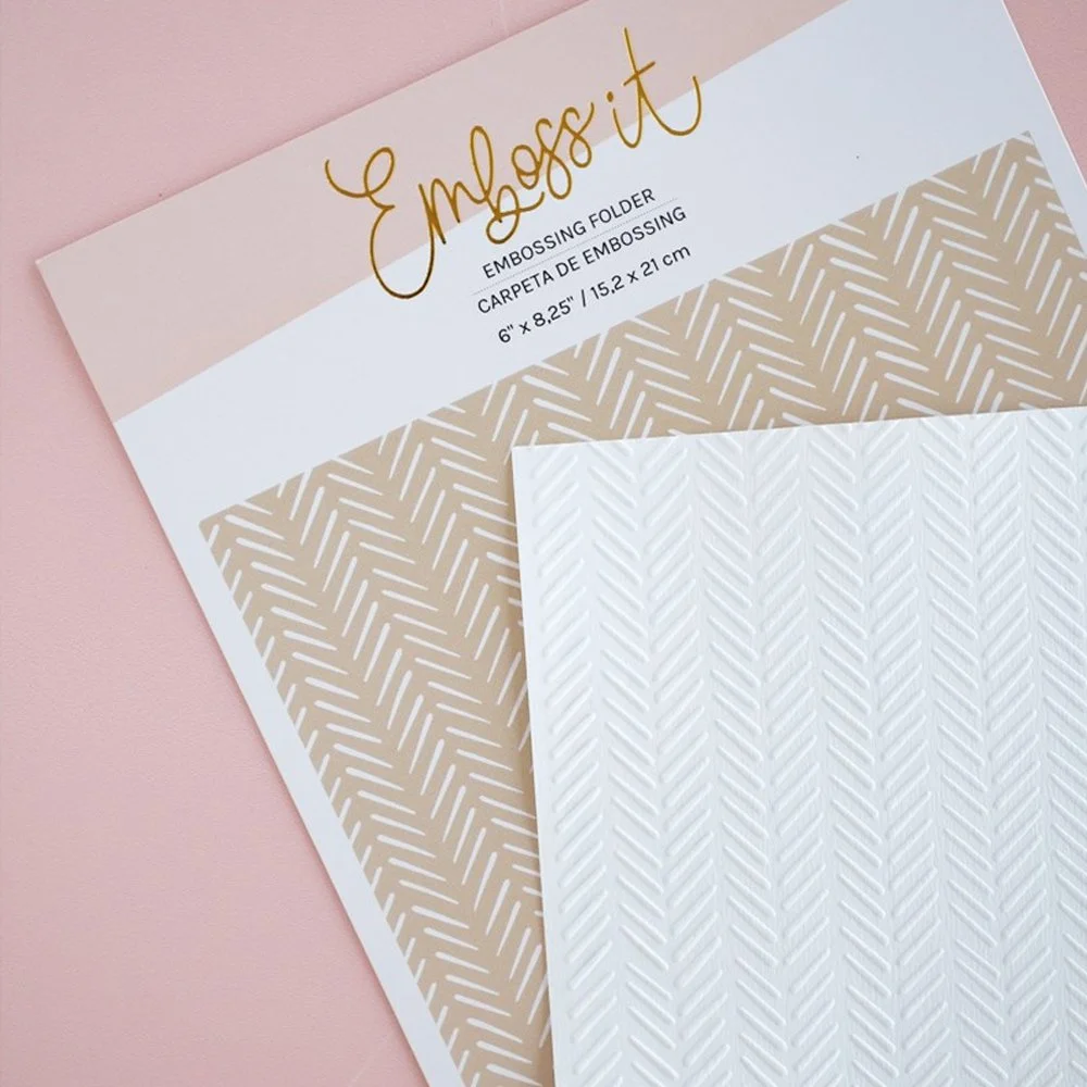 Lora Bailora Emboss It 6" x 8" Embossing Folder Espiga