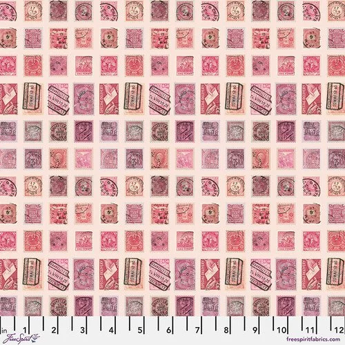 Tim Holtz Eclectic Elements Palette Pink Stamps