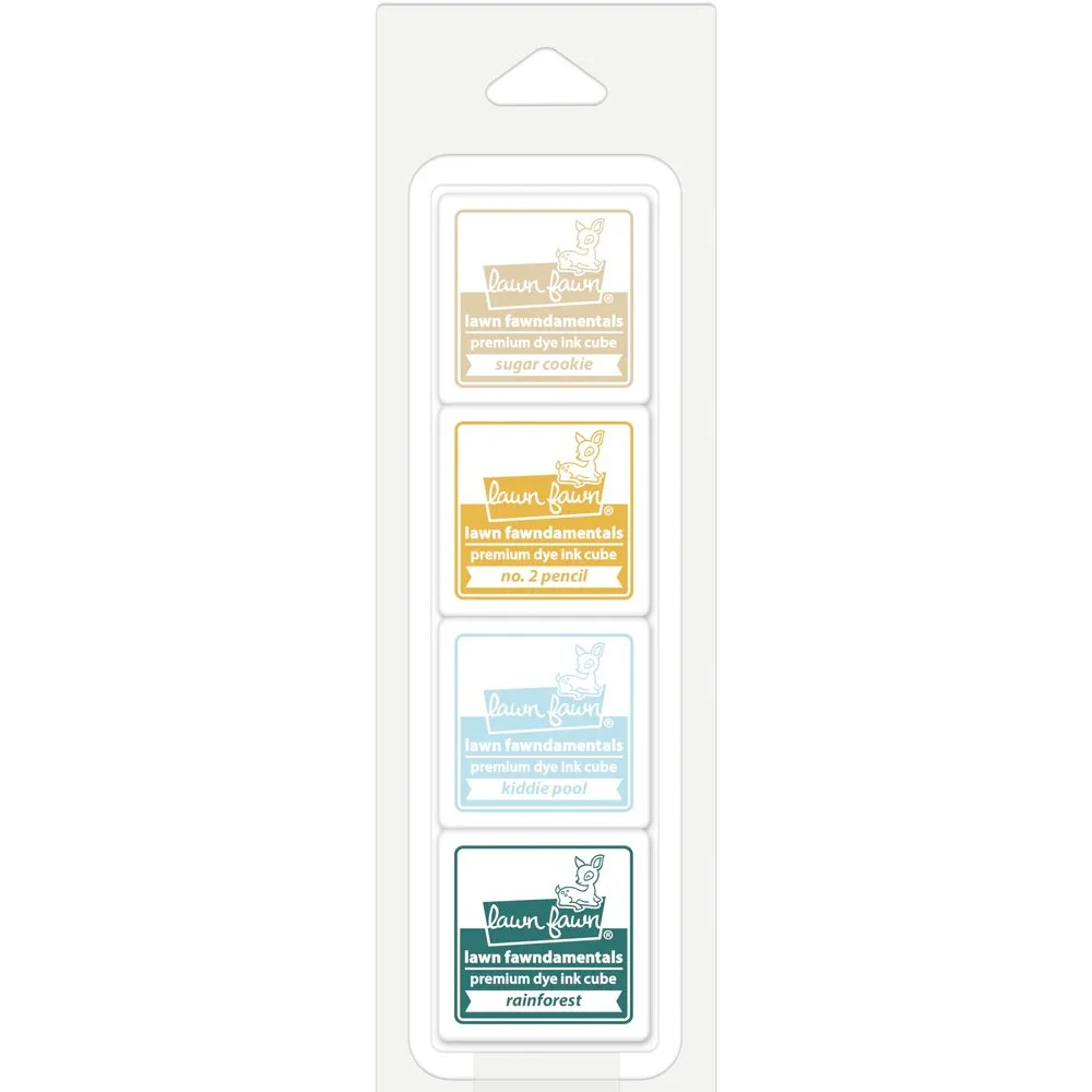 Lawn Fawn Sandy Shore Ink Cube Pack