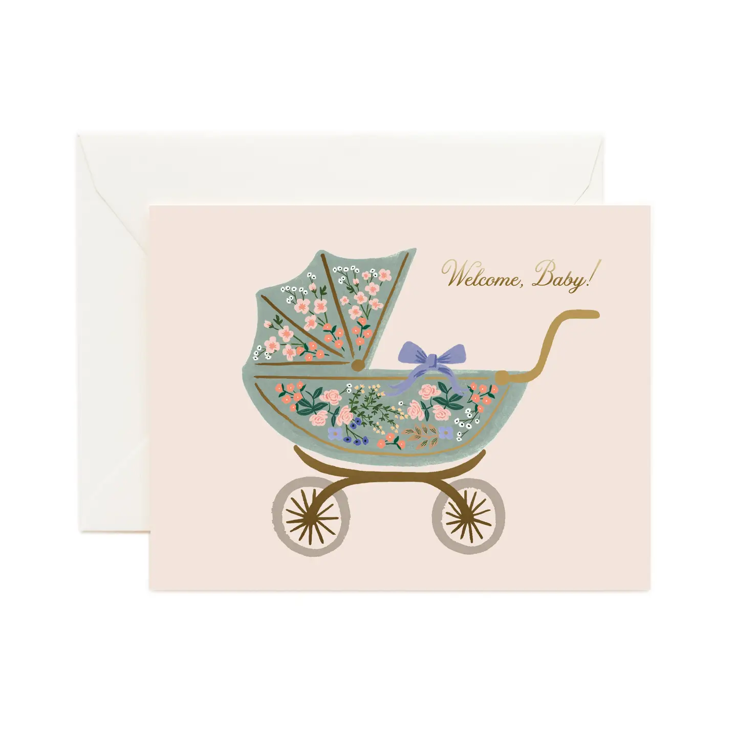 Rifle Paper Co. Floral Pram Card