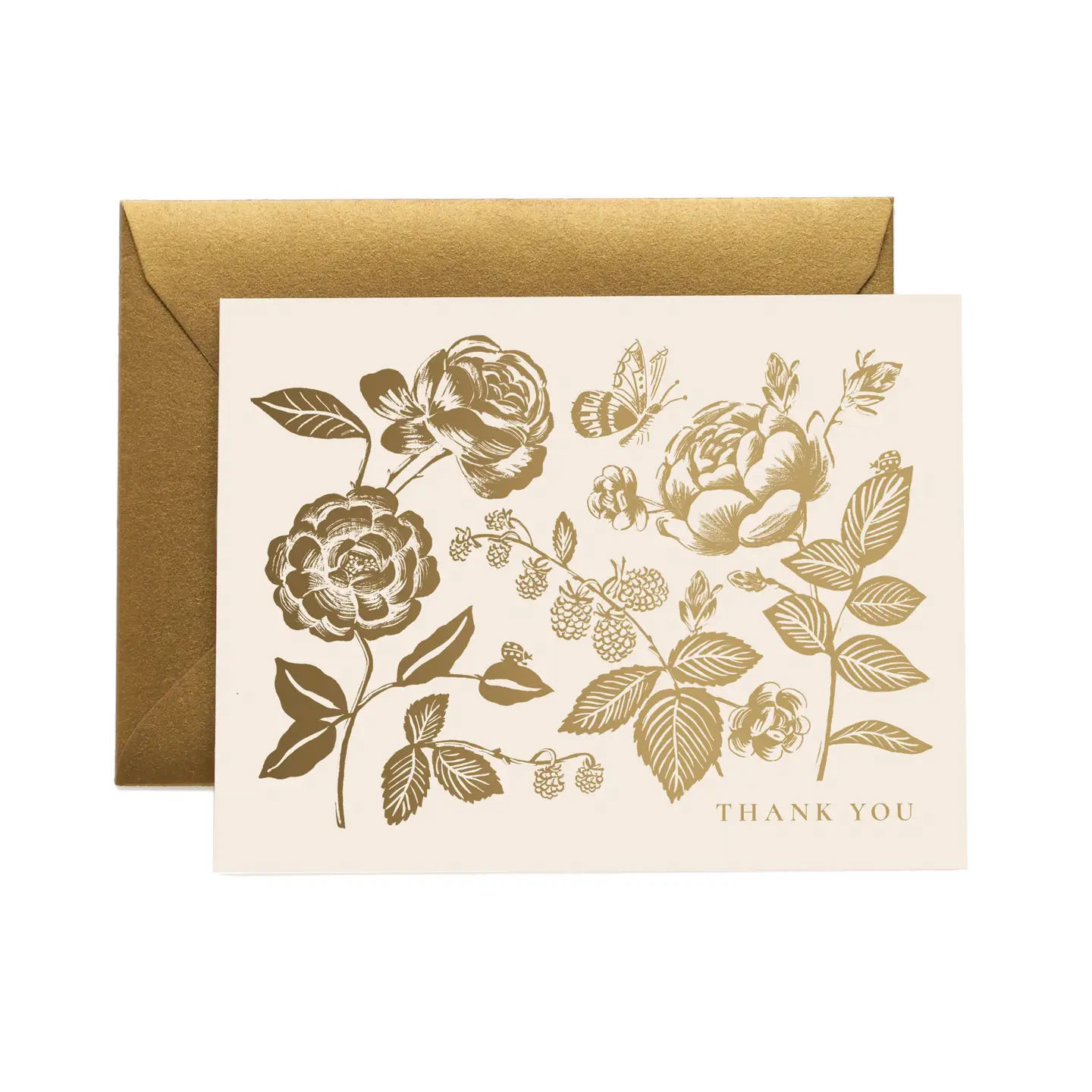 Rifle Paper Co. English Rose Thank You Card