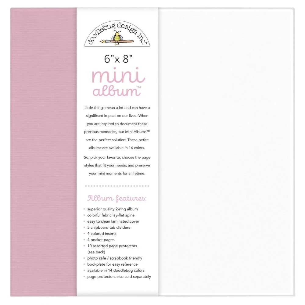 Doodlebug 6" x 8" Mini Album Cupcake