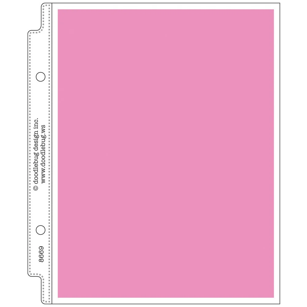 Doodlebug 6" x 8" Mini Album 6x8 Protectors