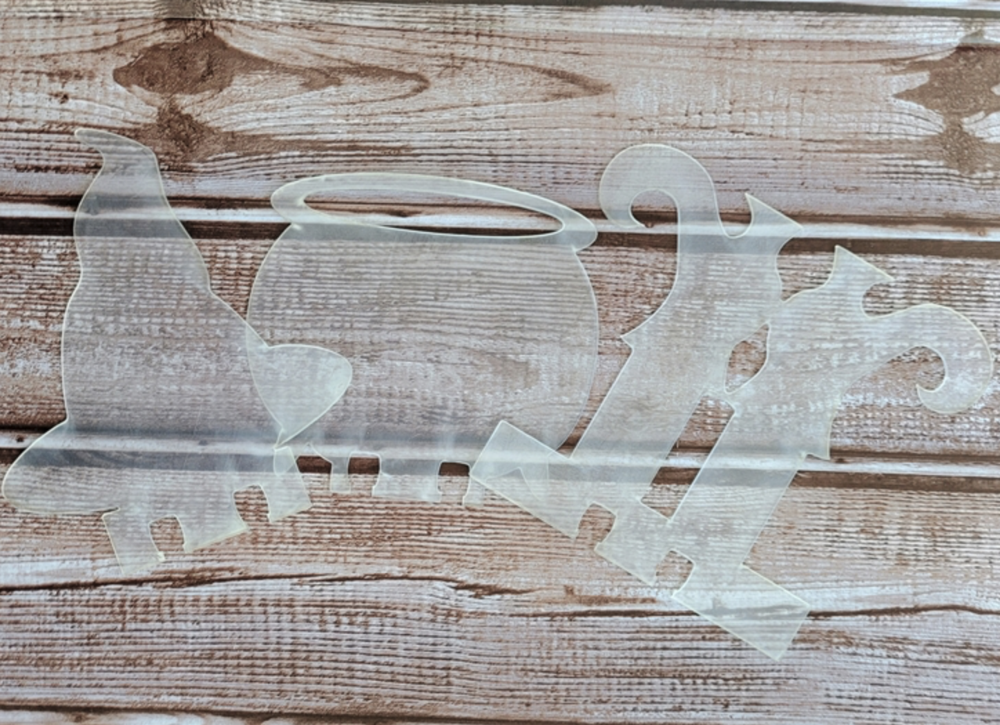Clear Scraps Spooky Acrylic Memory-Dex Dividers