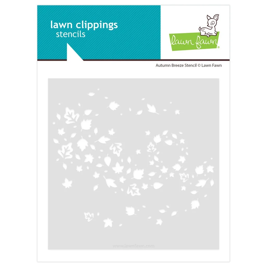 Lawn Fawn Autumn Breeze Stencil