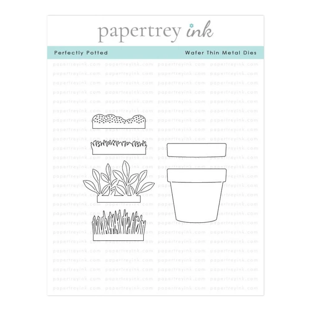 Papertrey Ink Perfectly Potted Die