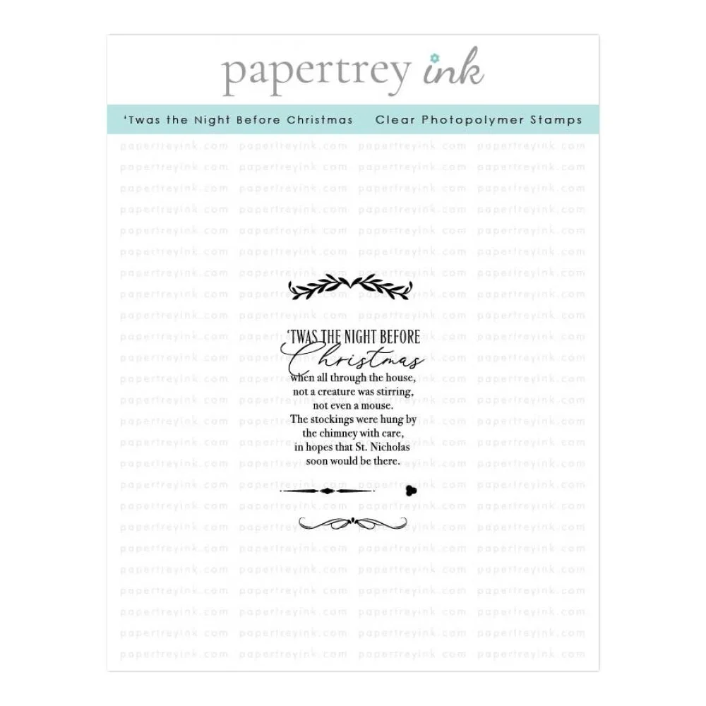 Papertrey Ink 'Twas the Night Before Christmas Mini Stamp Set