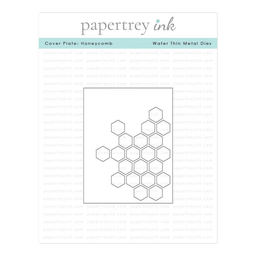Papertrey Ink Cover Plate: Honeycomb Die