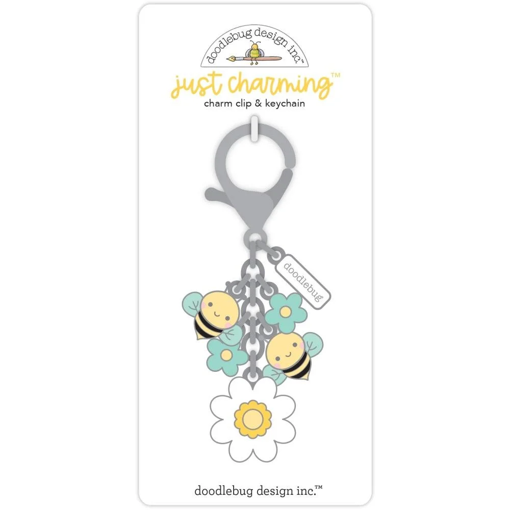 Doodlebug Bee Happy Just Charming Clip