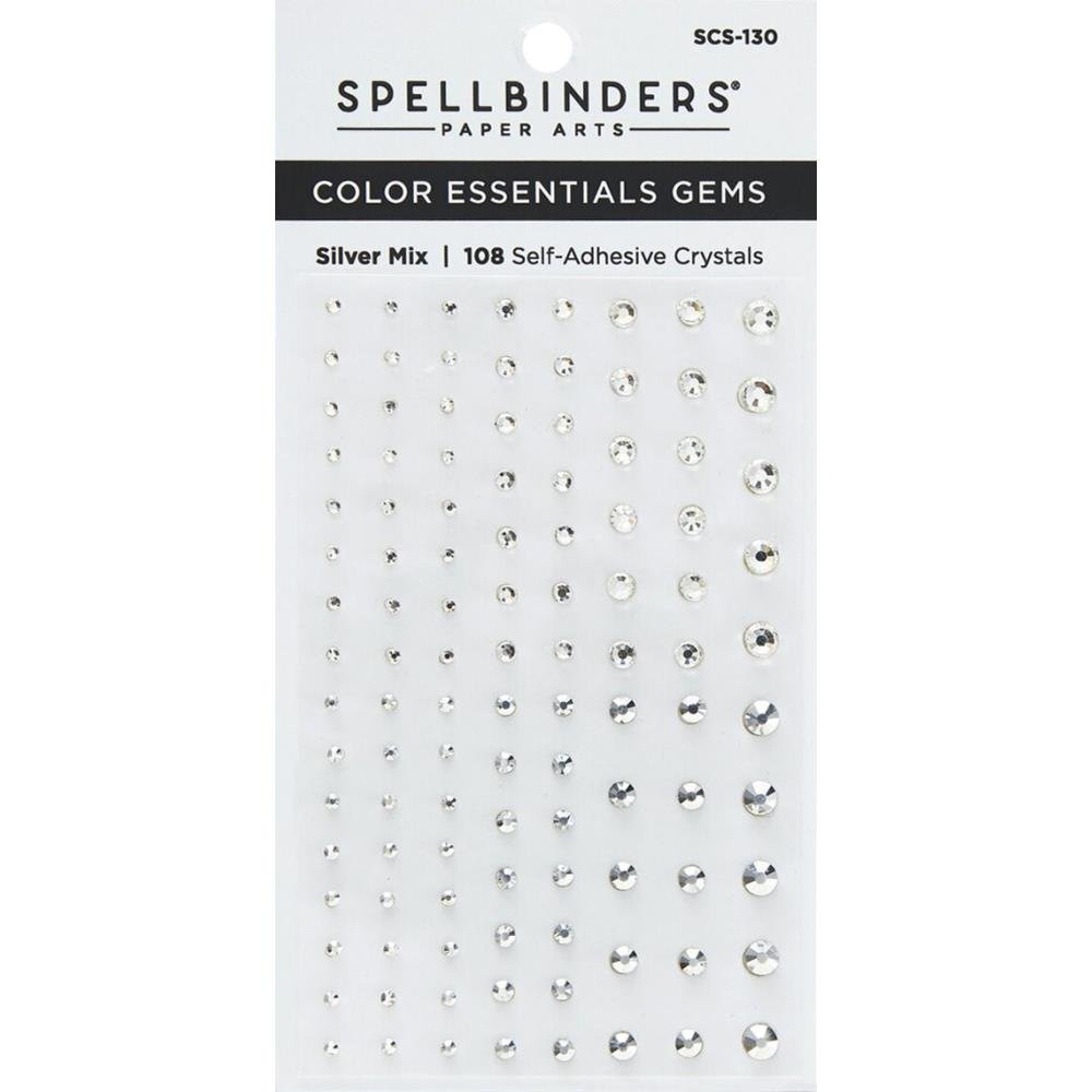 Spellbinders Color Essentials Gems Silver Mix