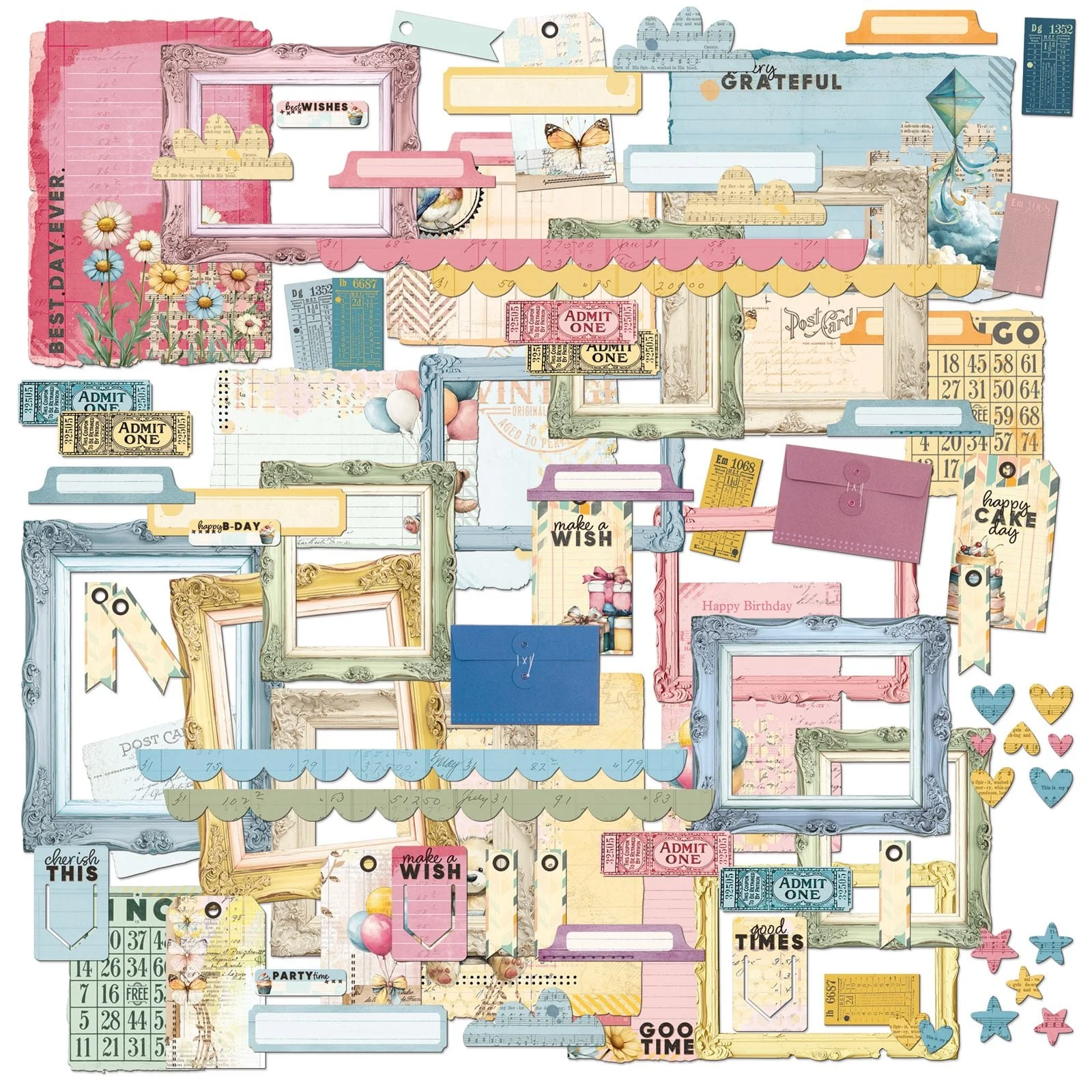 *Pre-Order* 49 & Market Glimmer & Glee Ephemera Set