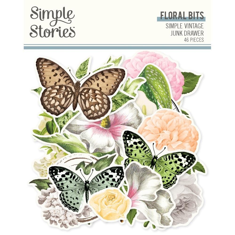 Simple Stories Junk Drawer Floral Bits