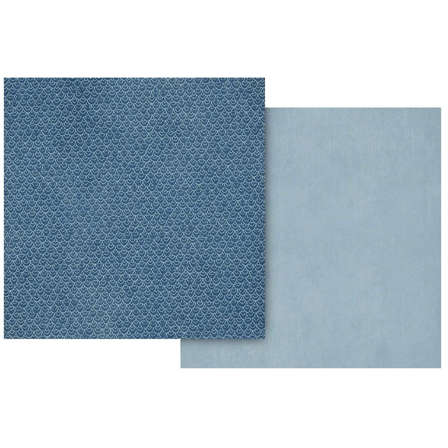 Graphic 45 Scenic Route 12" x 12" Paper Azure Blue