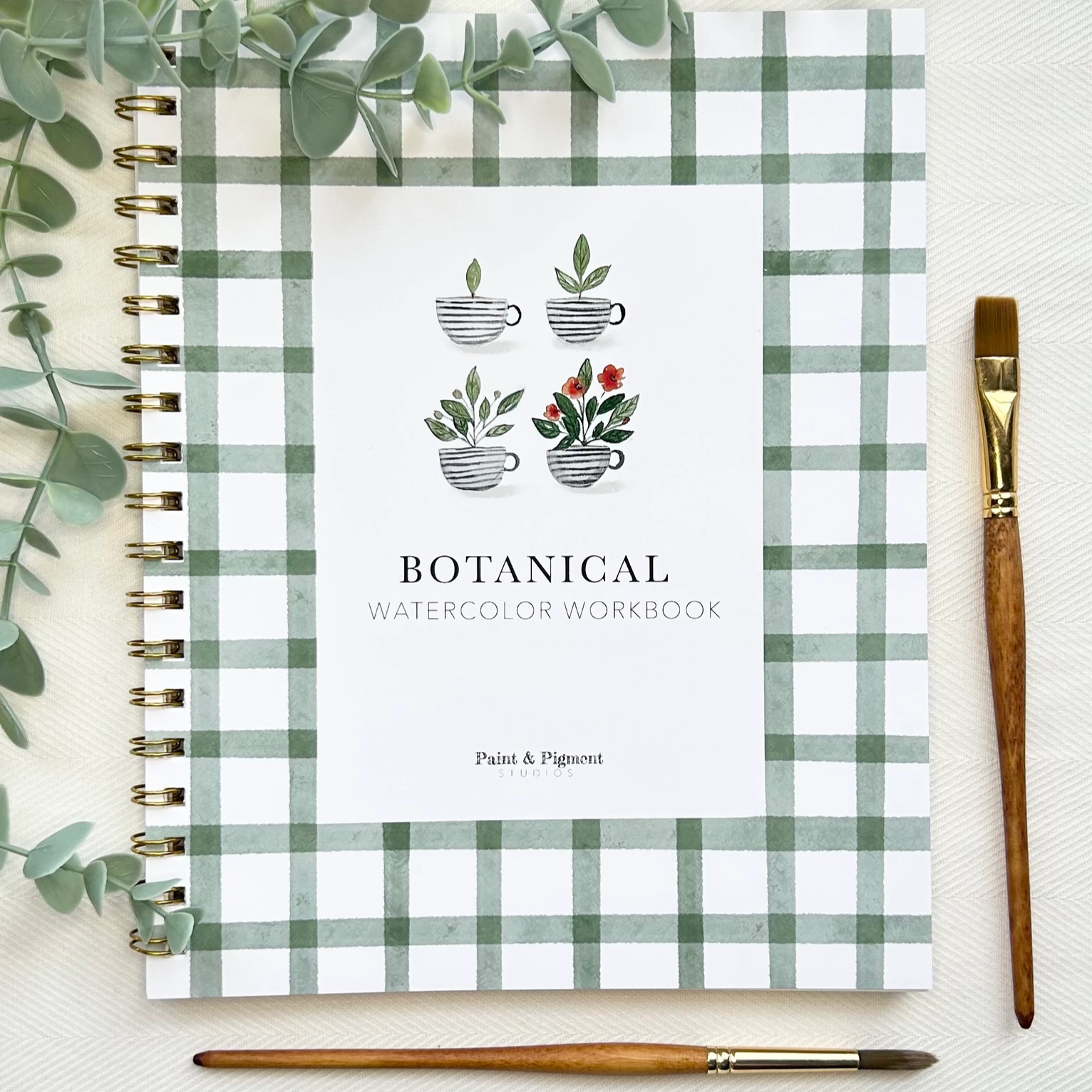 Paint & Pigment Botanical Watercolor Workbook