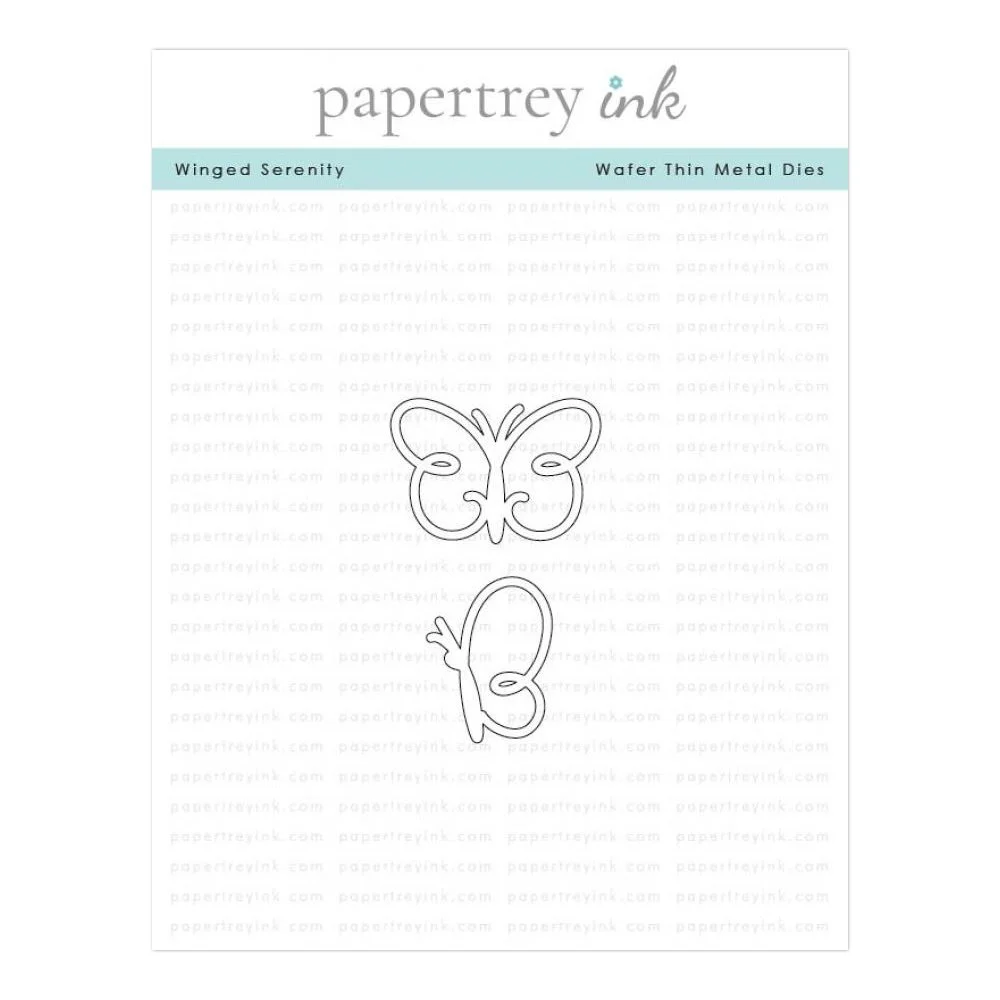Papertrey Ink Winged Serenity Die