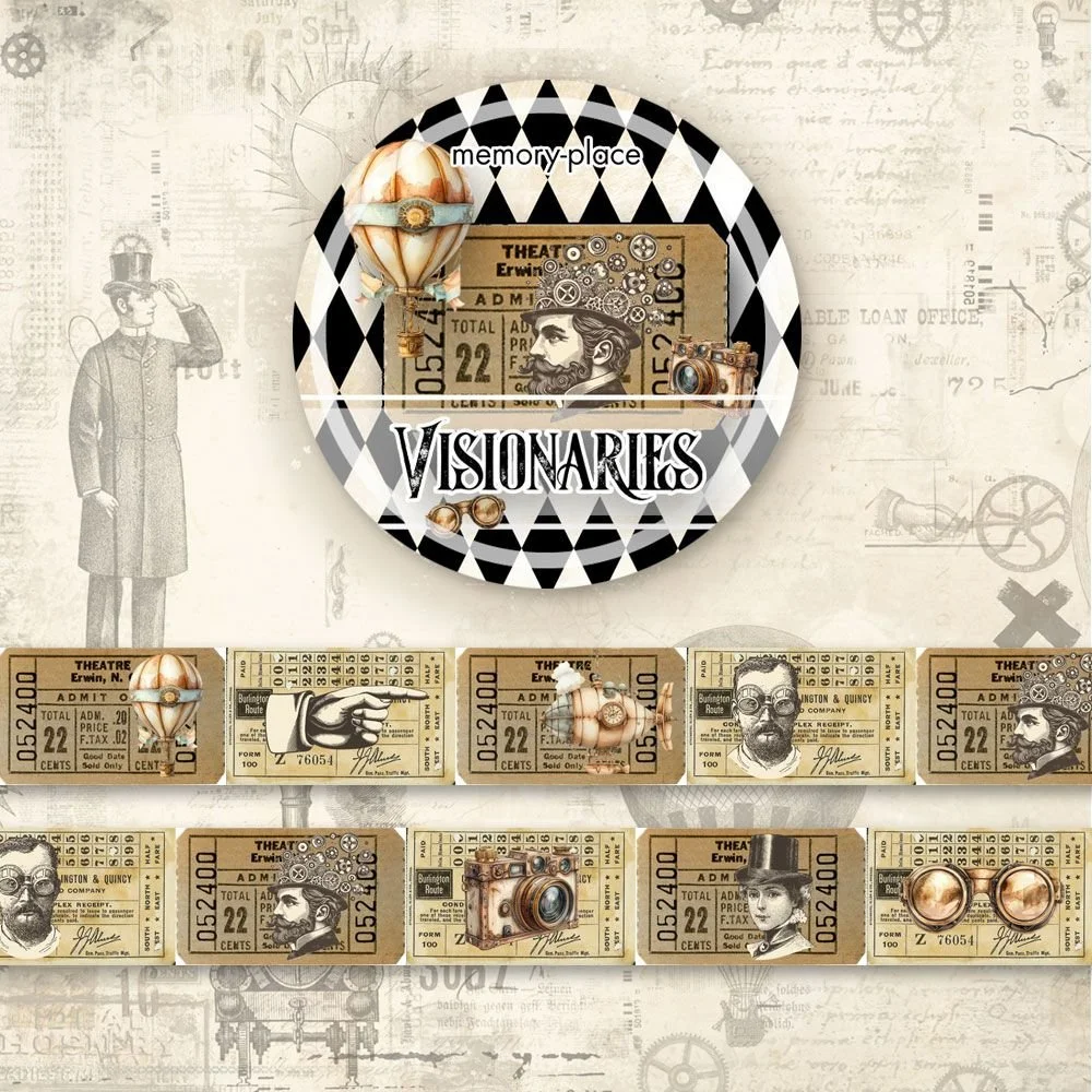 *Pre-Order* Memory Place Visionaries Washi Tape