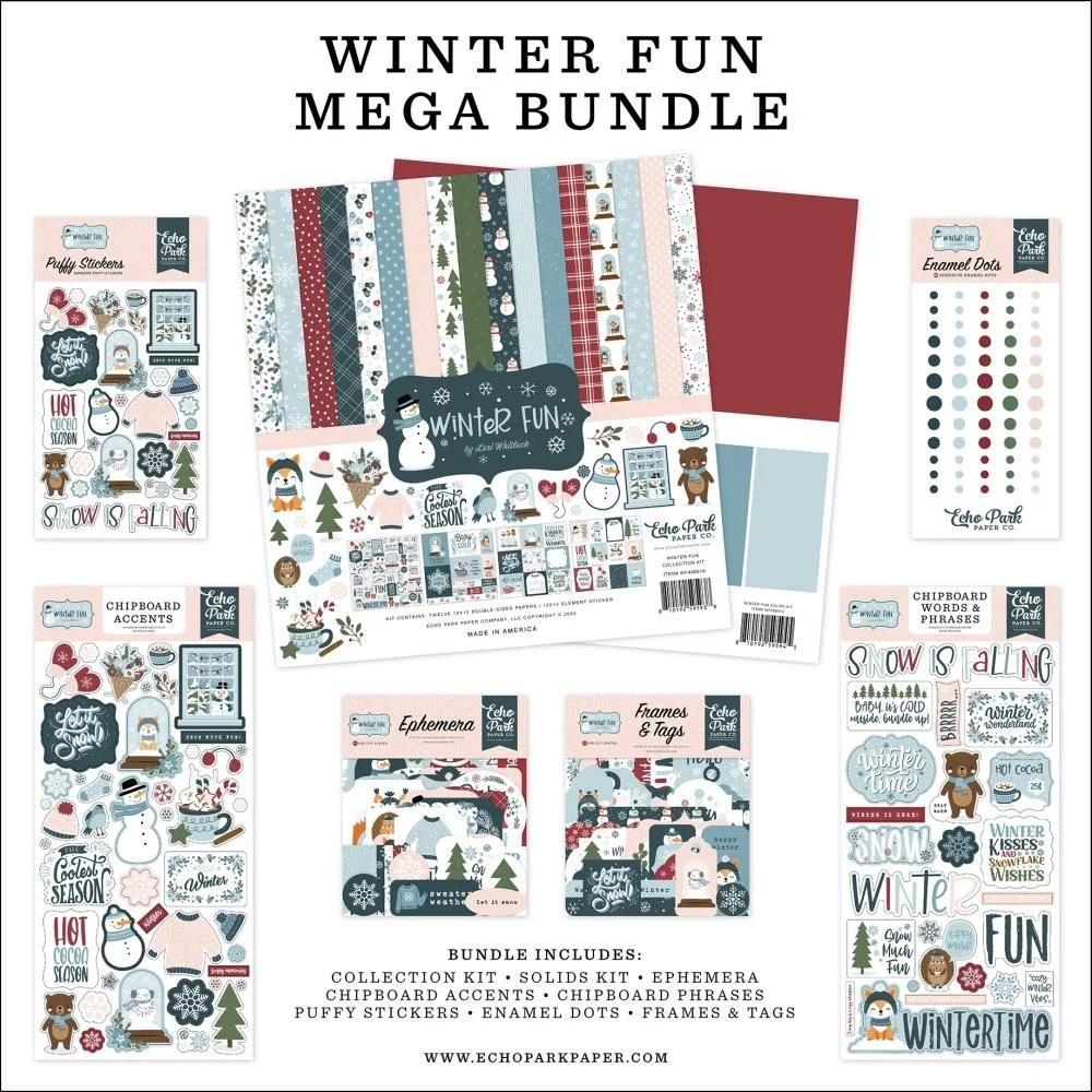 Echo Park Mega Bundle Winter Fun