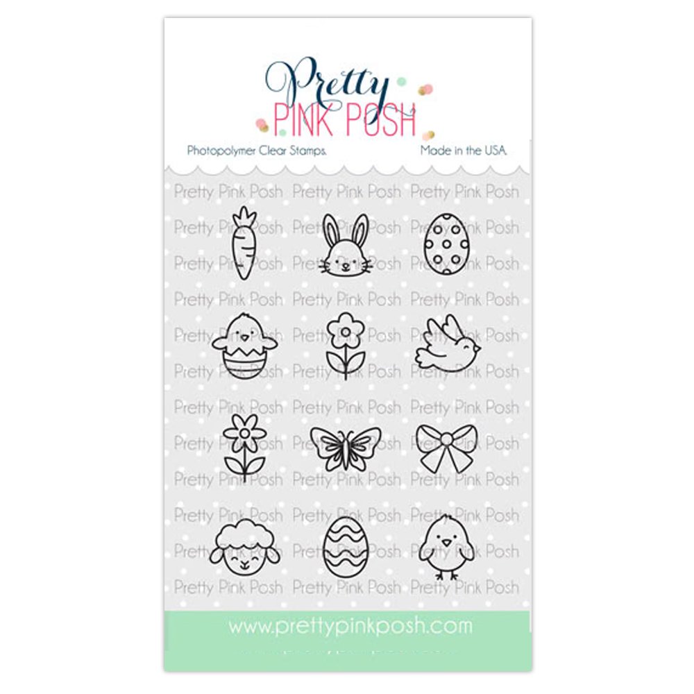 Pretty Pink Posh Spring Icons Stamp Set