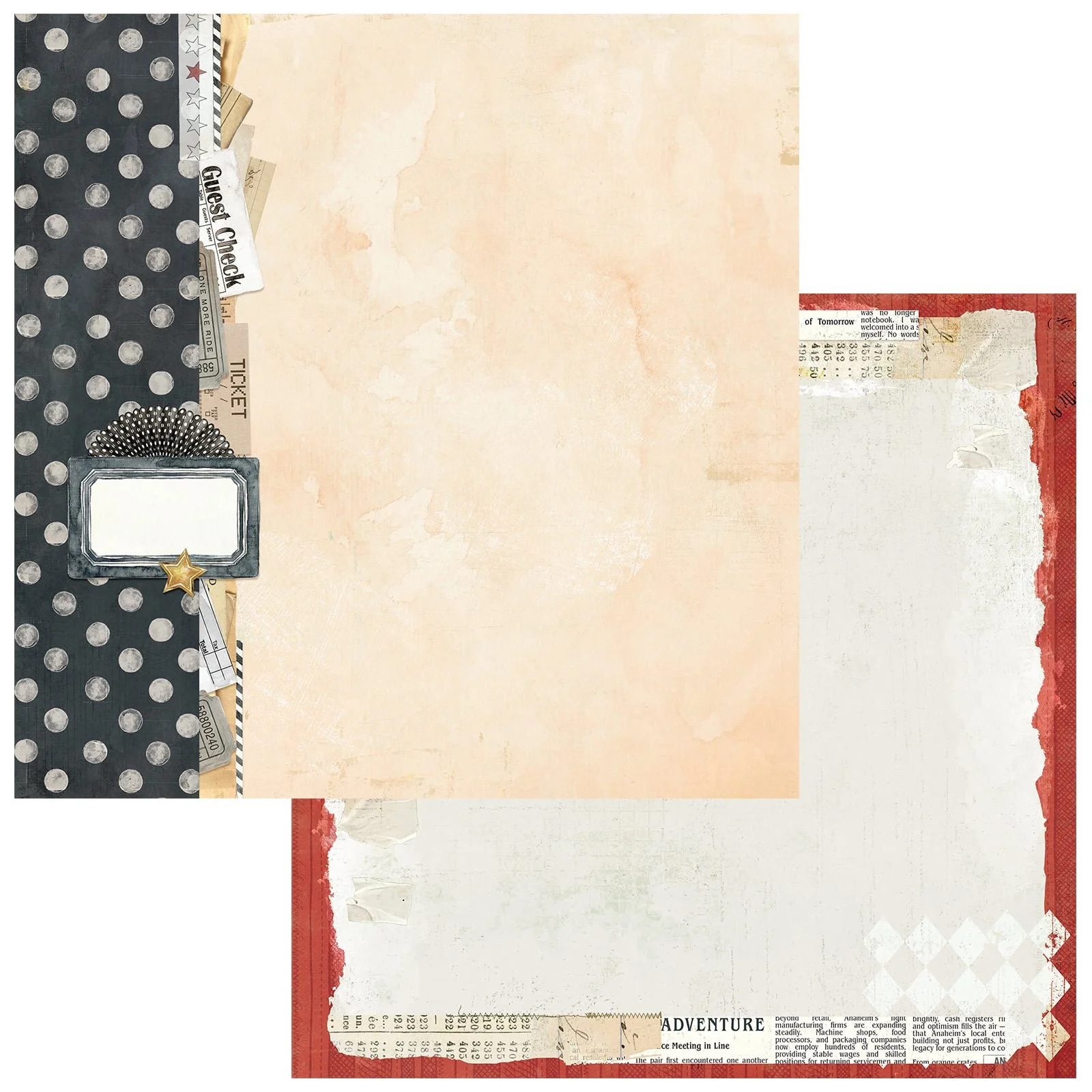*Pre-Order* 49 & Market Mouse & Co. 12" x 12" Paper Find Magic