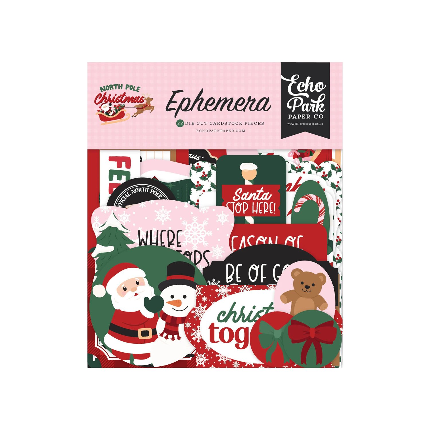 *Pre-Order* Echo Park North Pole Christmas Ephemera