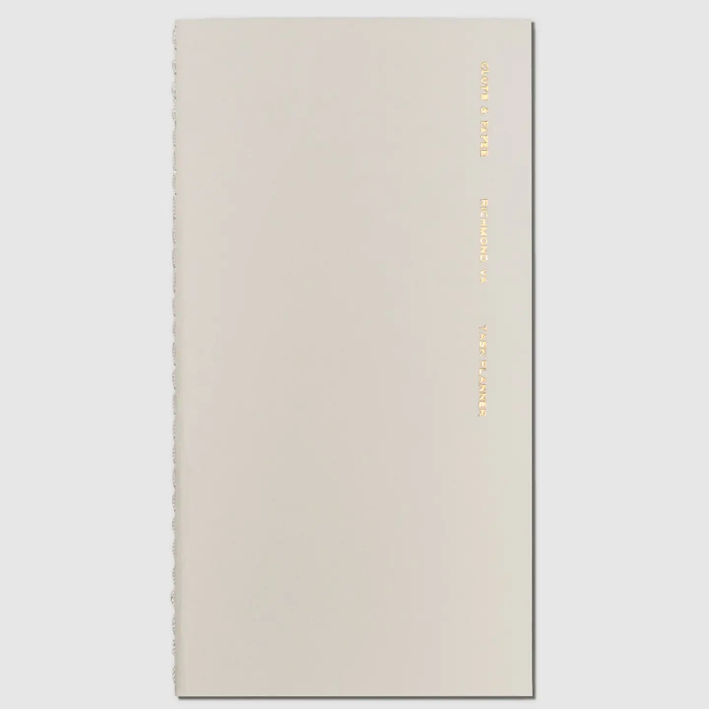 Cloth & Paper Travel Notebook | Pocket Plus Task Planner Ristretto