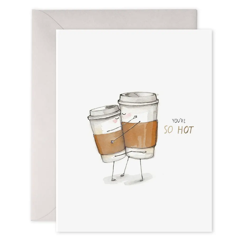 E. Frances Paper So Hot Greeting Card