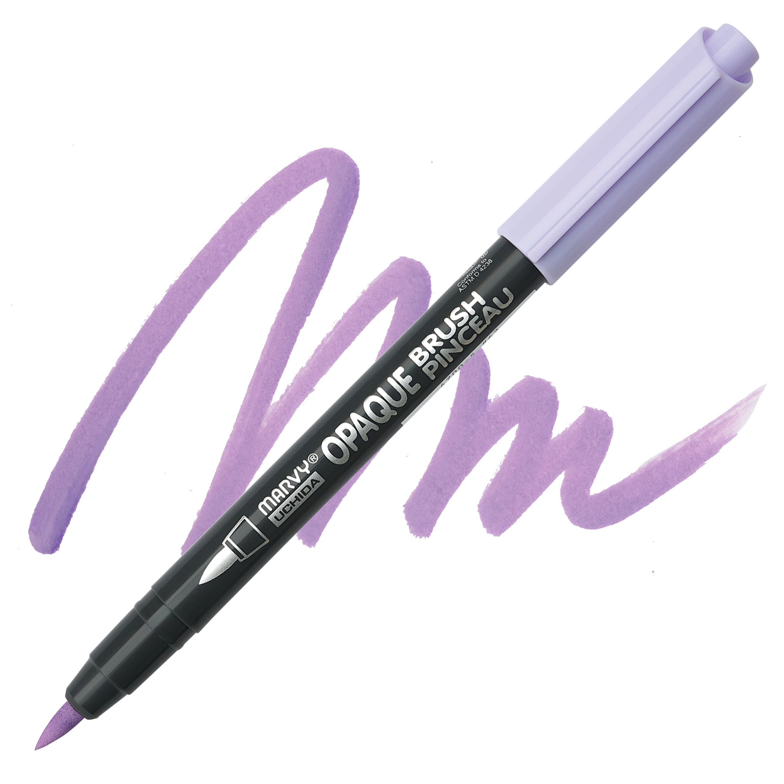 Marvy Uchida Opaque Brush Marker Wisteria