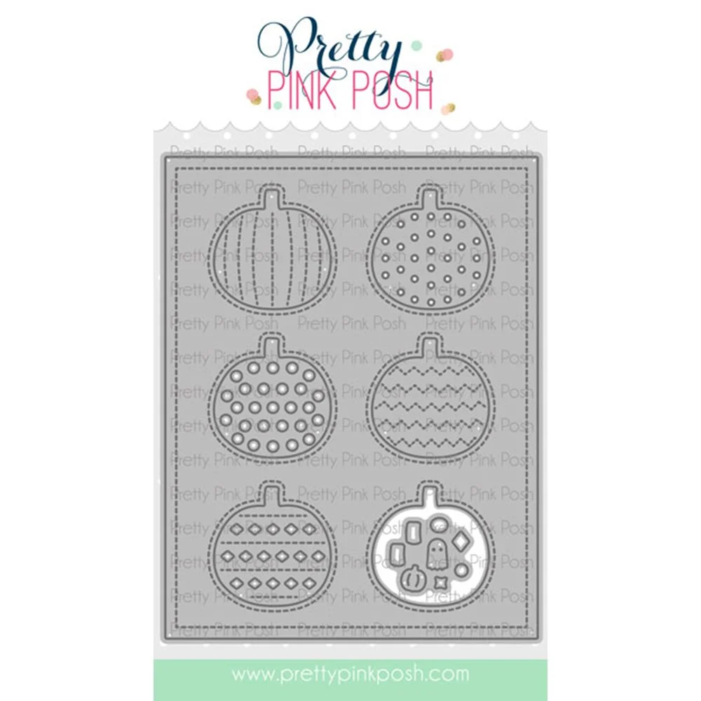 Pretty Pink Posh Pumpkin Cover Plate Metal Die