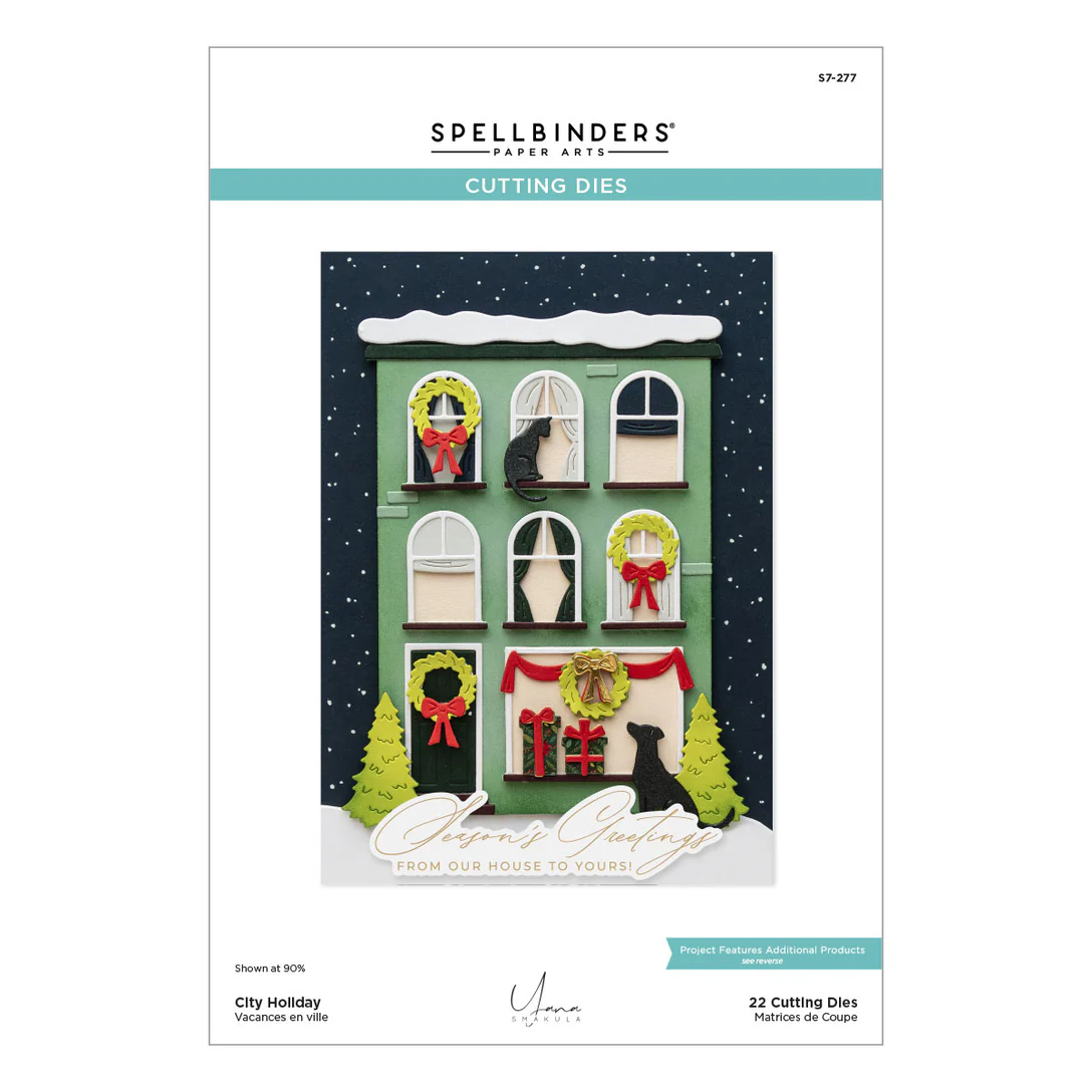 Spellbinders City Holiday Etched Dies