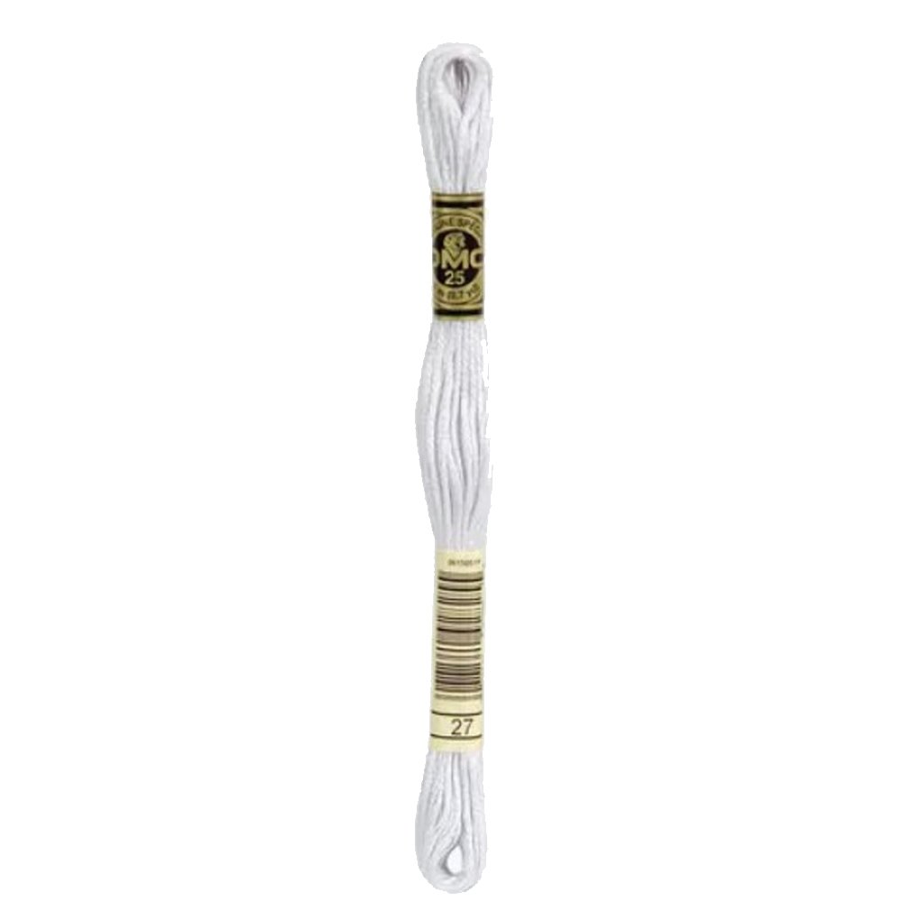 DMC 6-Strand Embroidery Cotton 8.7yd 27 White Violet
