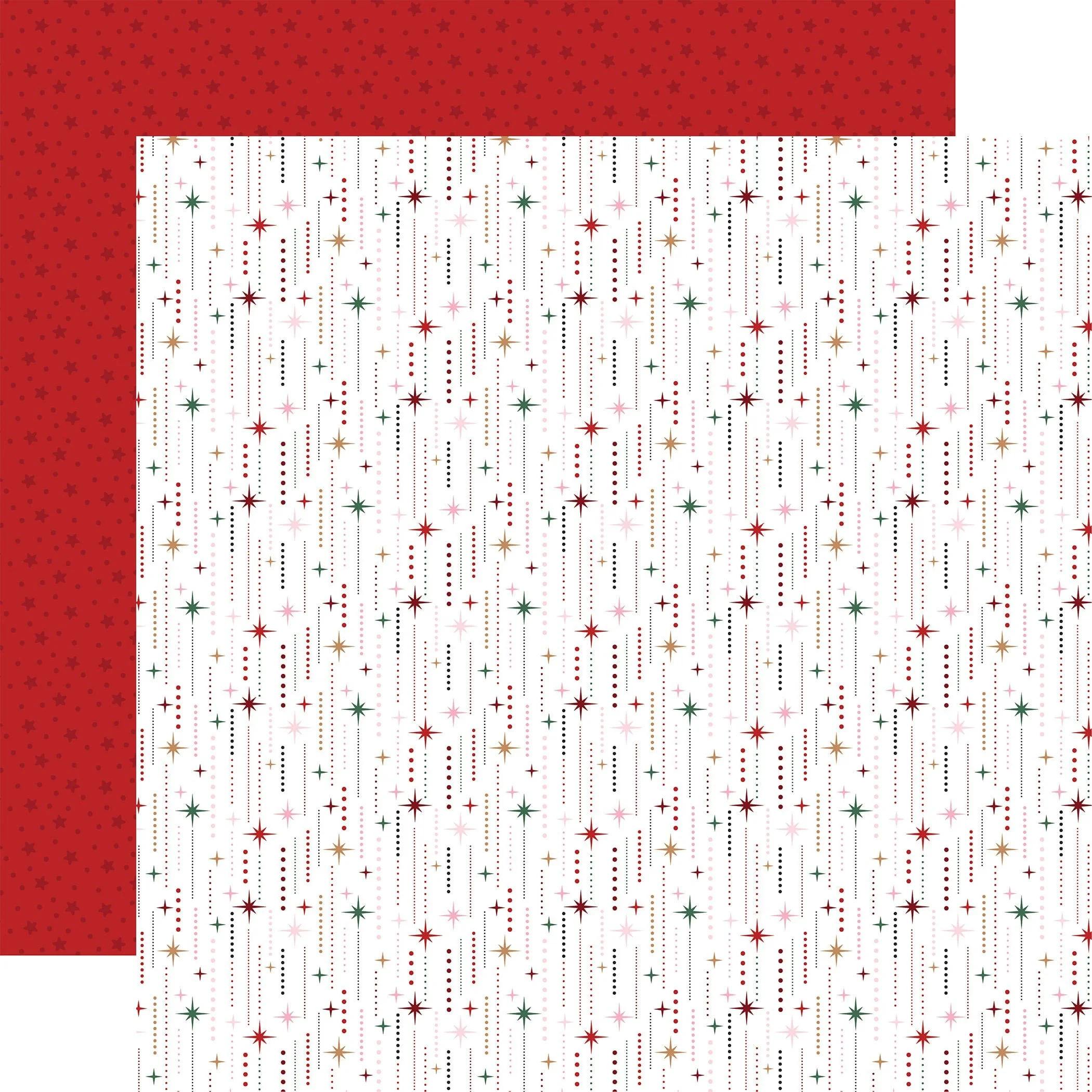 *Pre-Order* Echo Park North Pole Christmas 12" x 12" Paper North Pole Stars