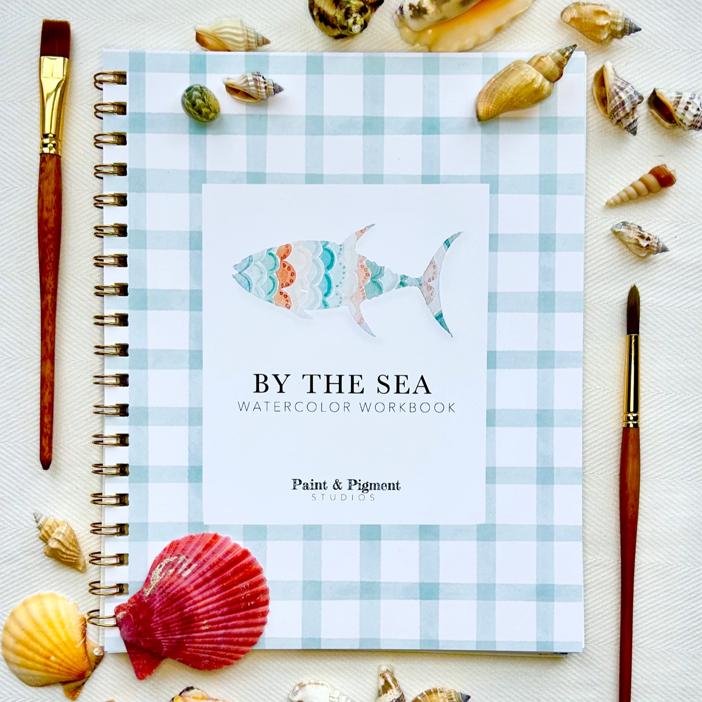 Paint & Pigment By the Sea Watercolor Workbook