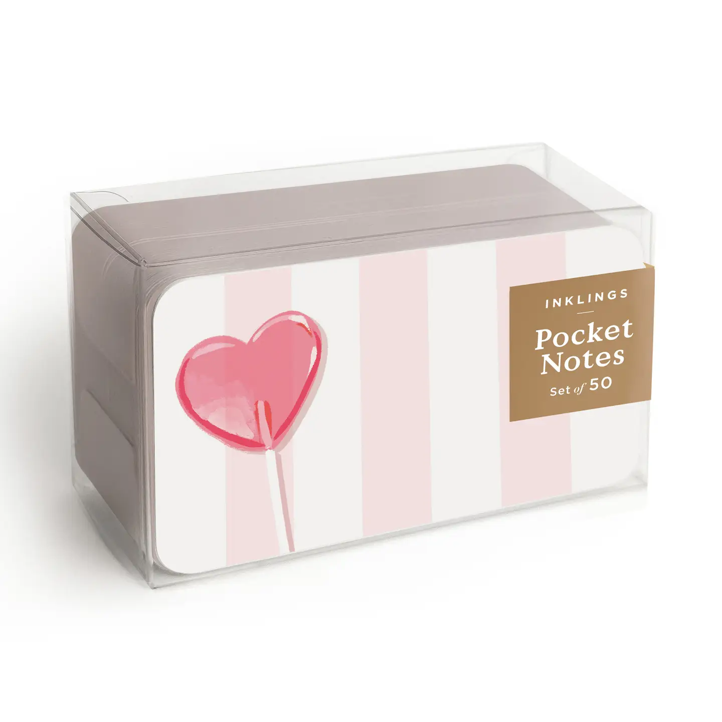 Inklings Paperie Pocket Notes™ Heart Lollipop
