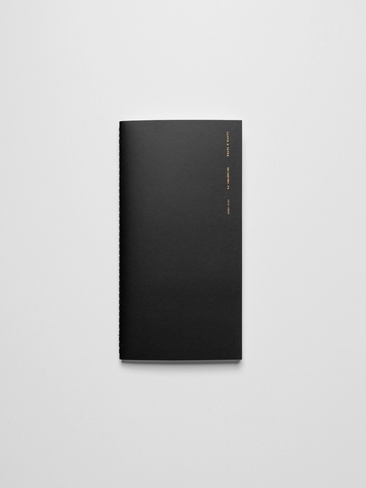Cloth & Paper Travel Notebook Collection | A5 Slim Avant Garde Dotted